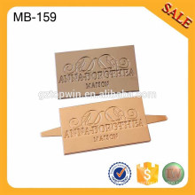 MB159 Moda Metal Etiqueta Para Las Mujeres Bolsa De Fabricación De Accesorios Decoración Metal Etiqueta Con Logotipo Personalizado